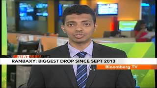 Newsroom- Ranbaxy: Biggest Drop Since Sept 2013