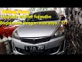 Ceksound Muffler model fujisutbo di Proton Exora 1600cc , manifold ORI tanpa lepas resonator