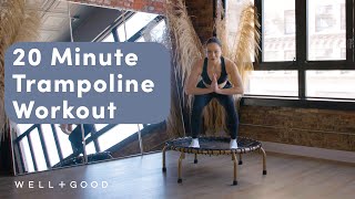20 Minute Low-Impact Rebounder Workout For Beginners | Good Moves | Well+Good