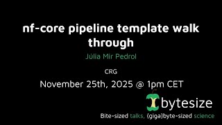 nf-core/bytesize: nf-core pipeline template walkthrough v2