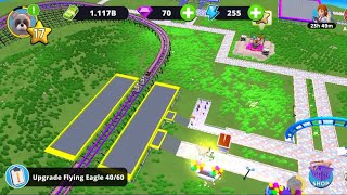 Build Dragon Ride Real Coaster Idle Game Gameplay