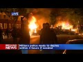 Video Shows Rioters Lining Dumpster Fires Along Residential Streets In Uptown