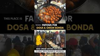 Famous Onion Bonda in manikonda | Huge crowd for tiffins | Bamma Tiffins | Street Food Hyderabad