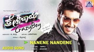 Crazy Boy | "Nanene Nandene" Audio Song | Dilip Prakash, Aashika | Akash Audio