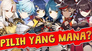Gratis ★★★★ Character di Update 1.3, Mau milih yang mana ?? | Genshin Impact Indonesia