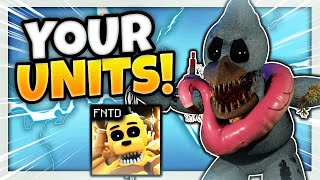 *NEW* EVENT FAN UNITS! REVIEWING YOUR FAN UNITS! (PART 9) 🔥 | Five Nights Tower Defense