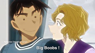 Heiji got chance with Momiji 😂😂  Detective Conan new episode Kazuha jealous