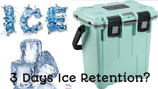 Pelican Elite 20qt Ice Test