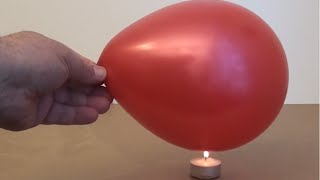 Fireproof Balloons Experiment