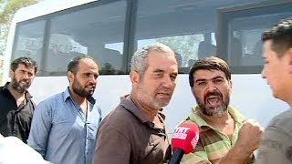 Turkish truck drivers held by ISIL in Iraq are freed