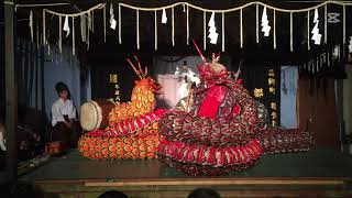 八岐大蛇（石見神楽・都神楽団）Hakki-Ohkake (Iwami Kagura, Miyako Kagura Troupe)