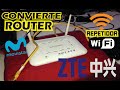 CONVIERTE ROUTER ZTE H108N a Repetidor WiFi | Access Point🔴✅