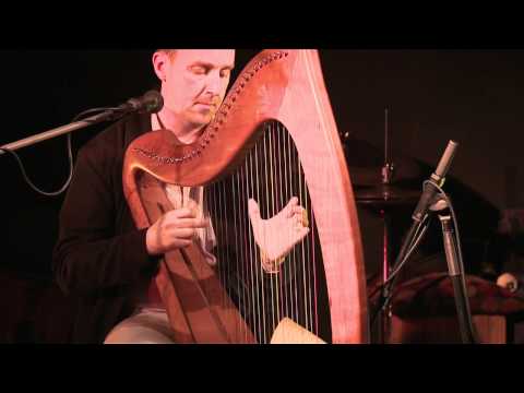 Michael Rooney plays the harp: traditional Irish music from LiveTrad.com