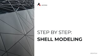 AXISVM Step by step Tutorial - Part 5 - Shell modeling