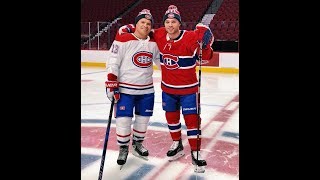 Tie Domi suits up in Montreal Canadiens gear with Max - January 16, 2019