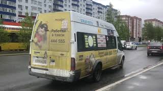 В маршрутке от 07.06.2022 А 984 ХО 86 Нижегородец-222702 (Ford Transit) Маршрут 40