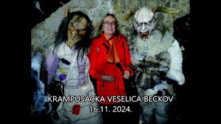 KRAMPUSÁCKA VESELICA NA HRADE BECKOV  16.11. 2024  SK