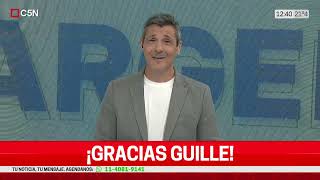 GUILLERMO FAVALE se despidió de la pantalla de C5N