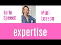 How to Pronounce EXPERTISE - #SHORTS Quick English Pronunciation Mini Lesson