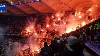 8.000 Dynamo Dresden Ultras Hooligans in Hambourg 11/02/2019