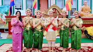 របាំបួងសួងយ៉ាកន Prayer Dance Yakan performed by Raksmey Sereypheap Khmer Dance 09-29-24 #khmerdance