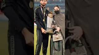 Shaheen Shah Afridi Celebrates PSL 8 Win With Wife Ansha Afridi Daughter Shahid Afridi