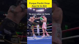 Porqué Perdió Omar Chávez Aquí te lo diré🥊 #boxing #boxeo