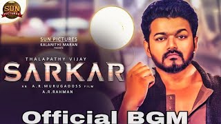 Sarkar | Official BGM Promo | Thalapathy Vijay | AR Murugadoss | AR Rahman | Sun Pictures |