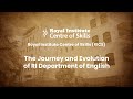 Royal Institute Centre of Skills (RICS) – The Journey and Evolution of RI Department of English