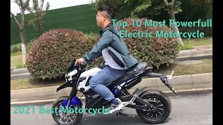 2021 Top 10 Most Powerfull Electric Motorcycle M5 Manufacturer From China! 3000W Electric Motorcycle