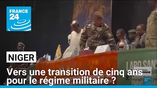 Niger : les assises nationales recommande une transition de cinq ans pour le régime militaire