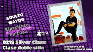 0219 Clases Adultos Mayores, Silver Class ¡Muévete, Ejercítate y Diviértete en Casa! Manololive.com