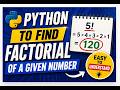 👉 “Factorial in Python in 5 Minutes! (Beginner Friendly 🚀)”