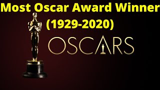 Most Oscar Award Winner-(1929-2020) | Most Academy Awards Winner-(1929-2020) | AtoZ Stats - 2020