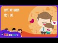 I Love My Daddy Lyric Video - The Kiboomers Preschool Songs & Nursery Rhymes for Father's Day