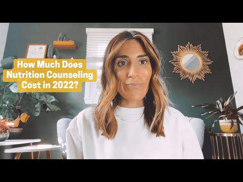 How much do nutrition counselors charge?