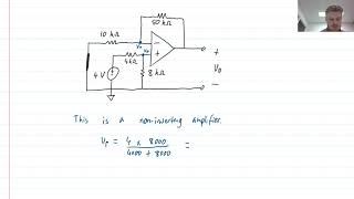 EG1012 Week 9 Video 5 - Using superposition with op amps