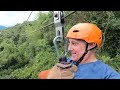 Cloud Forest Zipline in Mindo, Ecuador 7-22