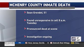 Inmate found dead at McHenry County Corrections facility