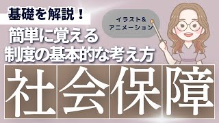 社会保障制度の基礎を簡単に解説【イラスト・アニメーション付き】