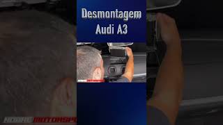 Desmontando a central multimídia Audi A3 S3 RS3 Tutorial passo a passo