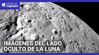 Captan impresionantes imágenes del lado oculto de la Luna