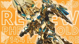 BOOTLEG | HG 1:144 PHENEX (Gold Coating) #bootleg #gunpla #review