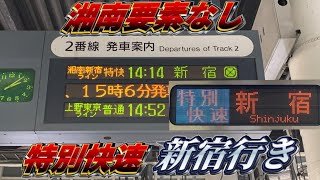 【湘南とは？】湘南新宿ライン高崎始発の特別快速新宿行きに乗ってきた‼︎