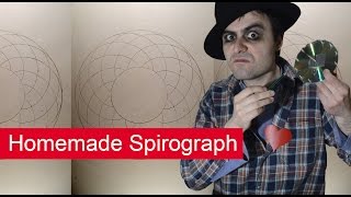 Homemade Spirograph DIY Drawing Tool