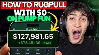 How To Rug Pull Using 0 SOL On Pump Fun (FAST METHOD)