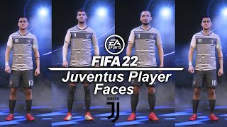 FIFA 22 - JUVENTUS PLAYER FACES