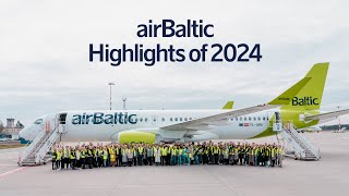 airBaltic Highlights of 2024