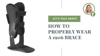 If you're wanting to lose the boot, this brace is for you!!