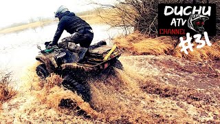 DuchuATV | Naprawa płotu | Quad Yamaha Grizzly | Can Am Outlander | wyprawa na quadach 4x4 Off road